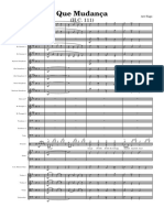 HC 111 Que Mudança-Score and Parts