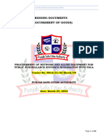 Bidding Documents (Procurement of Goods)