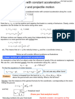 PHY166-03-Motion With Constant Acceleration