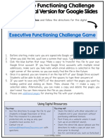 Executive Functioning Digital Game