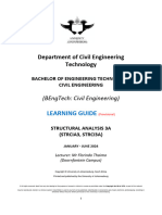 Study Guide - Structural Analysis 