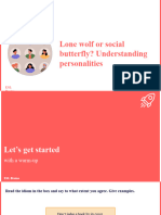 ESL Brains - Lone Wolf or Social Butterfly - Understanding Personalities