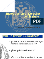 IDT. TEMA 1. El D y Su Significado