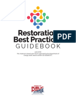 Restoration Best Practices Guidebook 2018