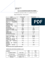 Caso 2 - Analisis de Estados Financieros