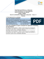 Guía de Actividades y Rúbrica de Evaluación - Unidad 2 - Tarea 4 - Síntesis