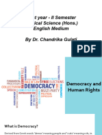 PlSc-II-Democracy and Human Rights