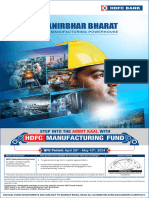 HDFC Manufacturing Fund NFO One Pager English