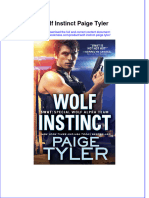 Read Online Textbook Wolf Instinct Paige Tyler Ebook All Chapter PDF