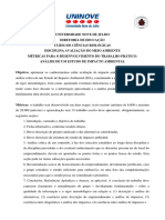 Metricas Avaliação Do Meio Ambiente