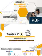 Módulo N°1 - Temáticas 5, 6, y 7