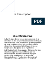 La Transcription