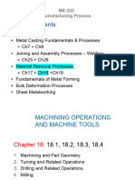 7 - Machining PART-2 (Chapter 18)