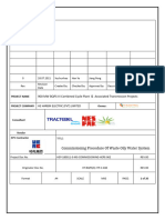 062-Approved Commissioning Procedure of Waste Oily Water System-R3