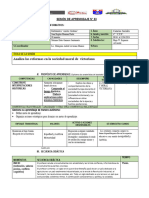 Sesión de Aprendizaje CC - SS #3 y 4