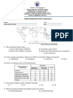 2ND Summative Test English 8