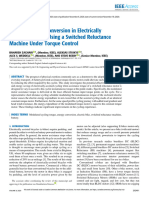 Efficient Energy Conversion in Electrically Assisted Bicycles Using A Switched Reluctance Machine Under Torque Control