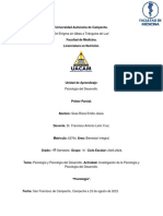 Actividad 1 - Investigación de La Psicología y de La Psicología Del Desarrollo.