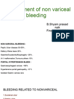 Non Variceal Bleeding