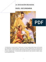 Estructura Curricular-De-Educacion Religiosa-Secundaria