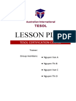 LESSON PLAN - Template