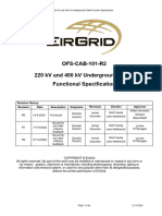 OFS CAB 101 R2 220 KV and 400kV Underground Cable