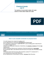 8fe Chemical Trends