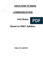 Introduction To Mass Communication 2