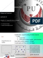 GENG211 - 04 - Imperfections in Solids