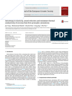 Anisotropy in Elasticity, Sound Velocities and Minimum Thermal Conductivity of Zirconia