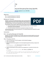 21.2.10 Lab Encrypting and Decrypting Data Using OpenSSL