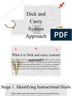 Dick and Carey System Approach