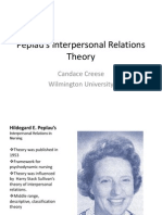 Peplau's Interpersonal Relations Theory Power Point