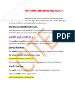 Unit 3 & 4 Input Output & Operators