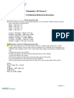 2122 Course Revision Questions Chemistry Level M T2 MS