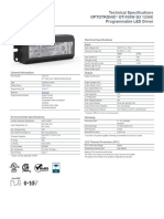 Optotronic - Ot100 Unv 1250c g2 2dim p6 - Spec Sheet