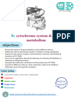 6 Cytochrome System Drug Metabolism Final