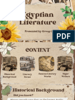 Egyptian Literature