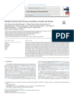 Interação Entre Alimentos e Microbiota Intestinal em Saúde e Doença