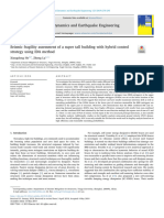 Seismic Fragility Assessment of A Super Tall Building With Hybrid Control Strategy Using IDA Method