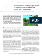 High-Power Cycloconverter For Mining Applications: Practical Recommendations For Operation, Protection, and Compensation