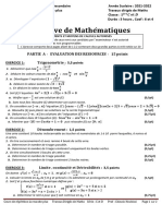 1ere C Et D Maths