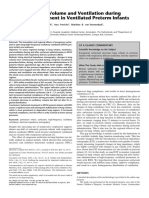 MIEDEMA 2011 - Changes in Lung Volume and Ventilation During Surfactant Treatment in Ventilated Preterm Infants