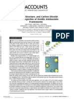 Synthesis, Structure, and Carbon Dioxide Capture Properties of Zeolitic Imidazolate Frameworks