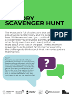 Memory Scavenger Hunt