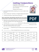 t2 e 41399 Under The Lights Subordinating Conjunctions Differentiated Activity Sheet Ver 2