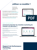 Modèle de Reporting Marketing - Plezi