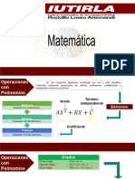 Operaciones Con Polinomios