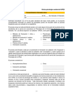 Consentimiento Informado Único - Clínica Psicológica Asistencia UPED 2024