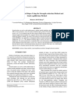 Analysis of Anchored Slopes Us